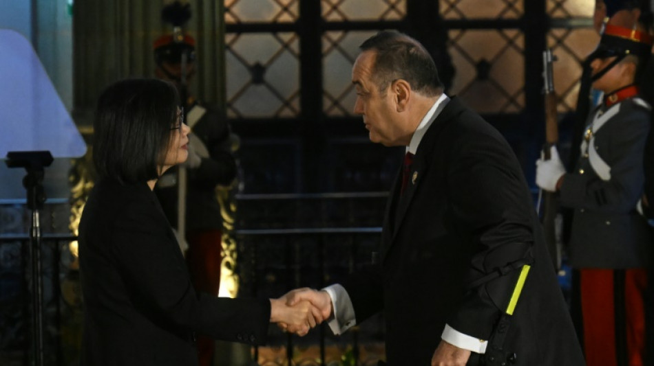 La presidenta de Taiw&aacute;n inicia visita a Guatemala, tras pol&eacute;mica escala en EEUU