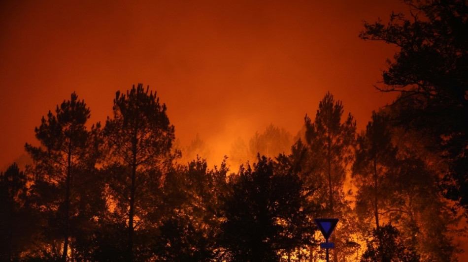 Incendies en Nouvelle-Aquitaine: 29.000 &eacute;vacu&eacute;s, des renforts a&eacute;riens attendus