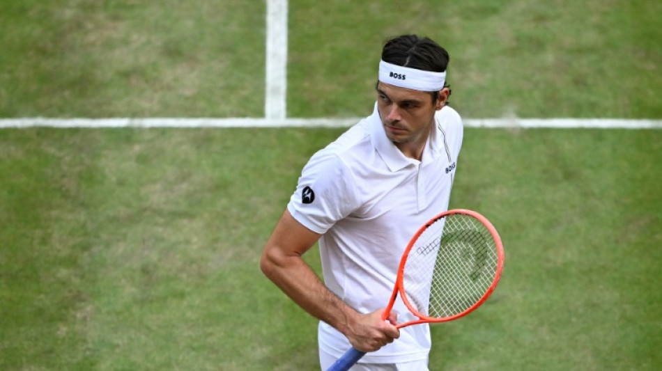 Fritz powers past Bublik, into Wimbledon last eight again