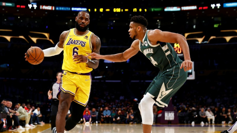 NBA: Giannis et LeBron restent en t&ecirc;te des votes pour le All-Star Game