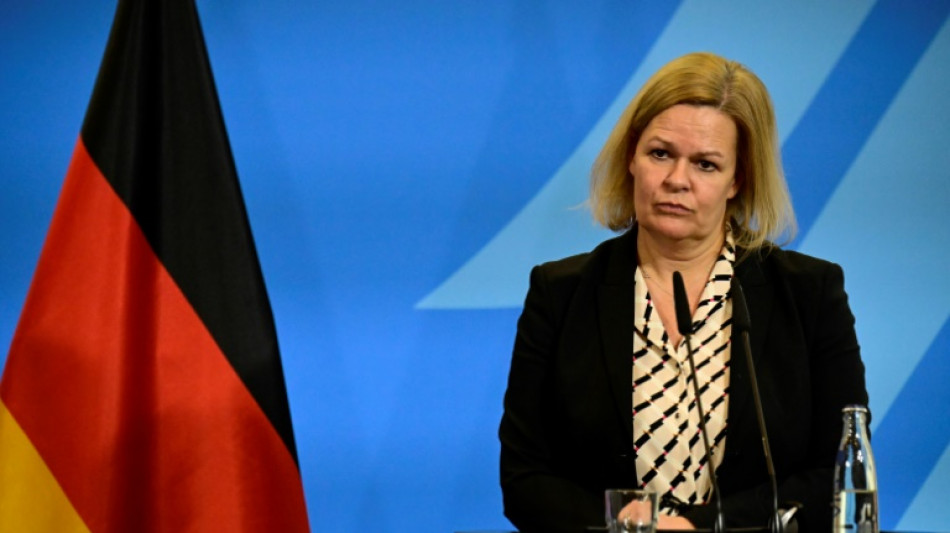 Faeser sichert Unterst&uuml;tzung f&uuml;r ukrainische Fl&uuml;chtlinge zu
