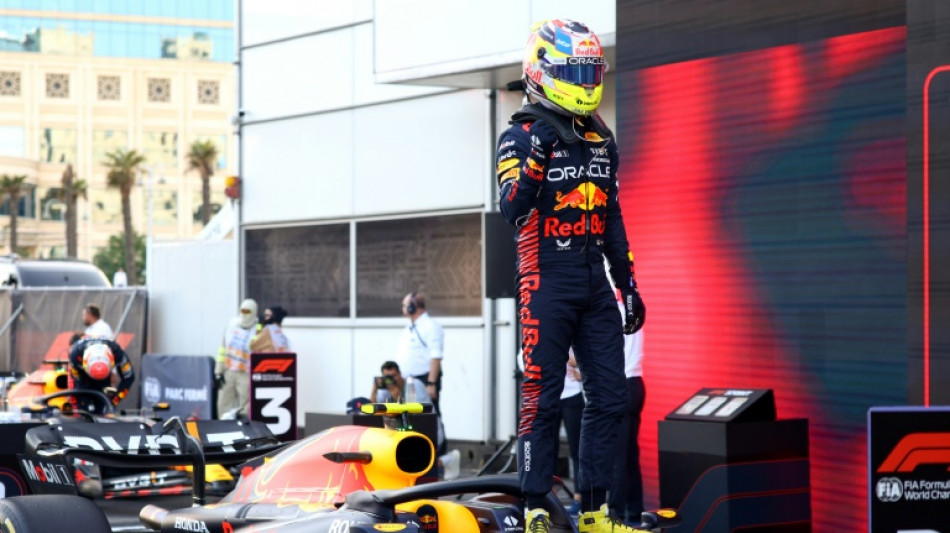 Perez wins Baku sprint as Verstappen sees red 
