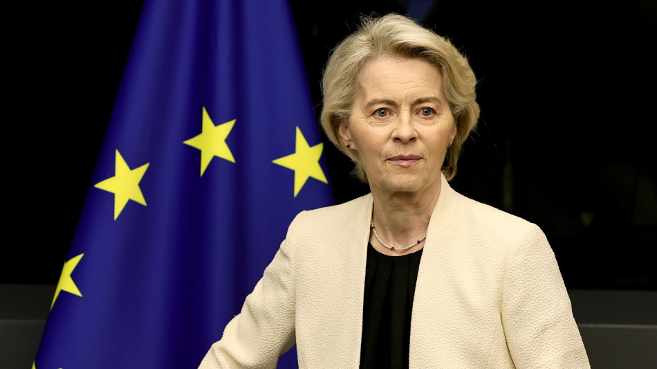 Von der Leyen, 'l'Europa sta lottando per pace e libert&agrave;'