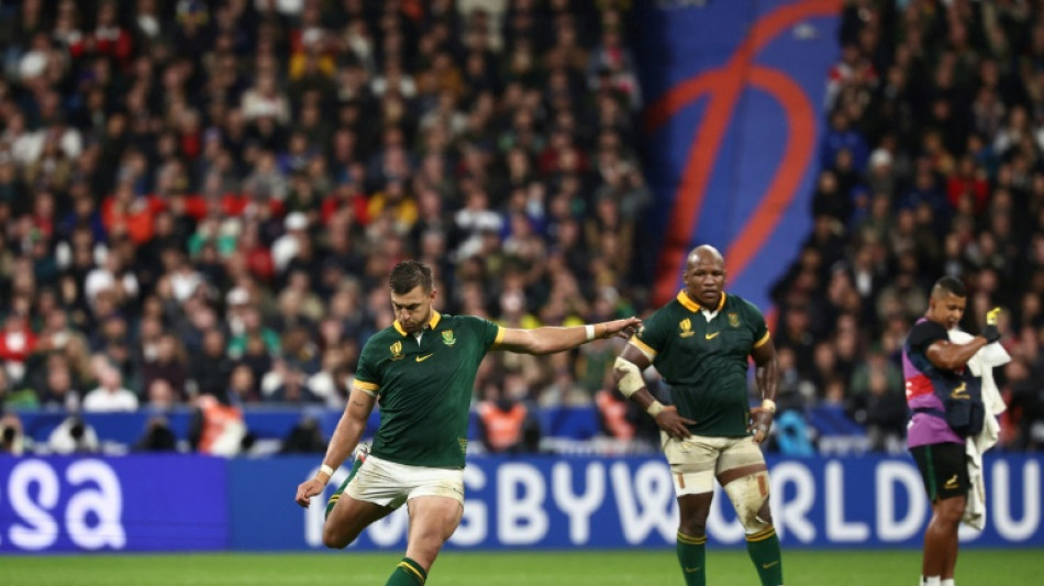 Mondial-2023: miracul&eacute;e face aux Anglais, l'Afrique du Sud rejoint les All Blacks en finale