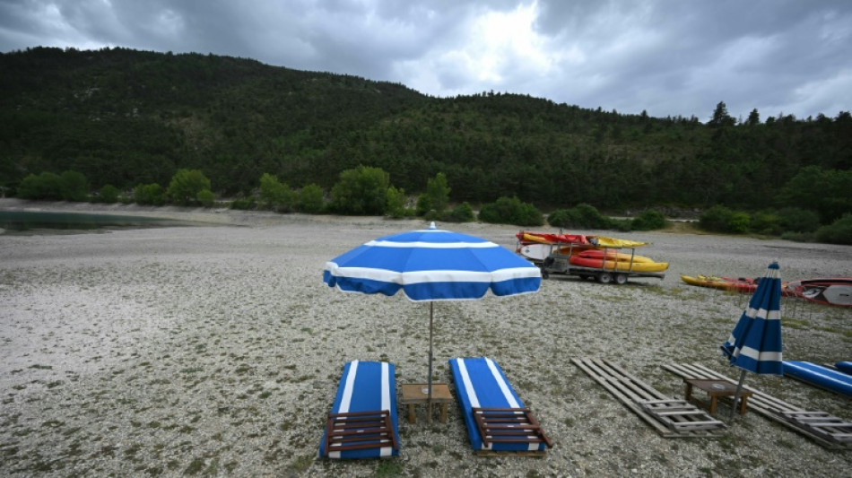 Dans le canyon du Verdon, pas de rafting cet &eacute;t&eacute; et une s&egrave;cheresse qui bouscule tout