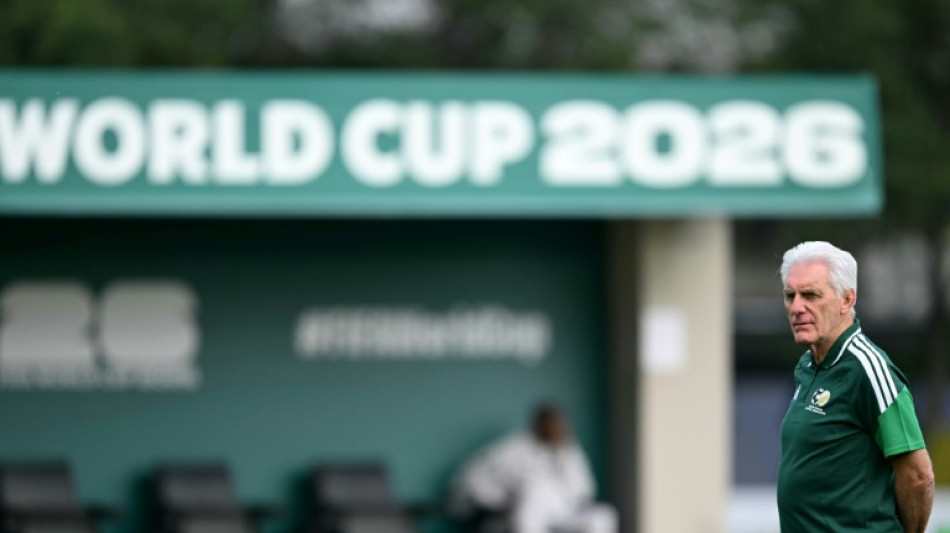 South Africa's Broos hits out at 'trash' talk, targets World Cup redemption