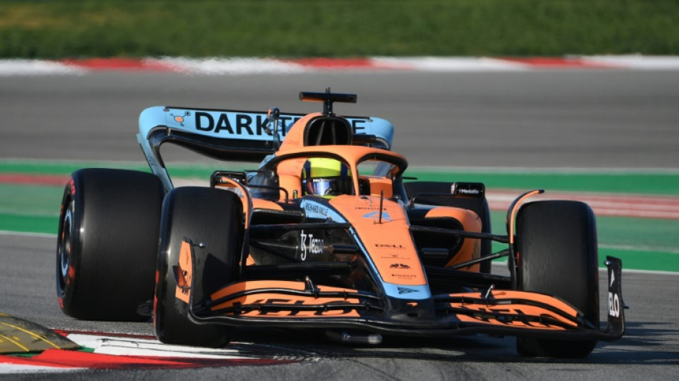 Essais de pr&eacute;-saison de F1: Norris (McLaren) aux avant-postes pour la 1&egrave;re journ&eacute;e