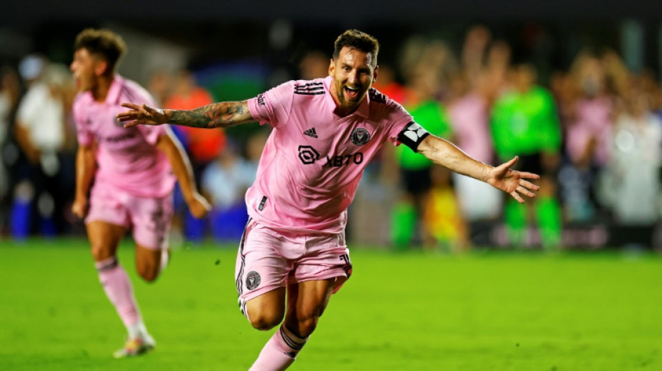 Football: Messi en sauveur pour sa premi&egrave;re sortie &agrave; Miami