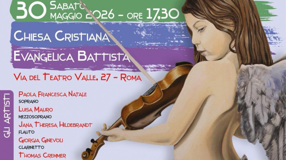 'Voci, Suoni e Immagini per la Pace', a Roma un concerto per riflettere e ascoltare