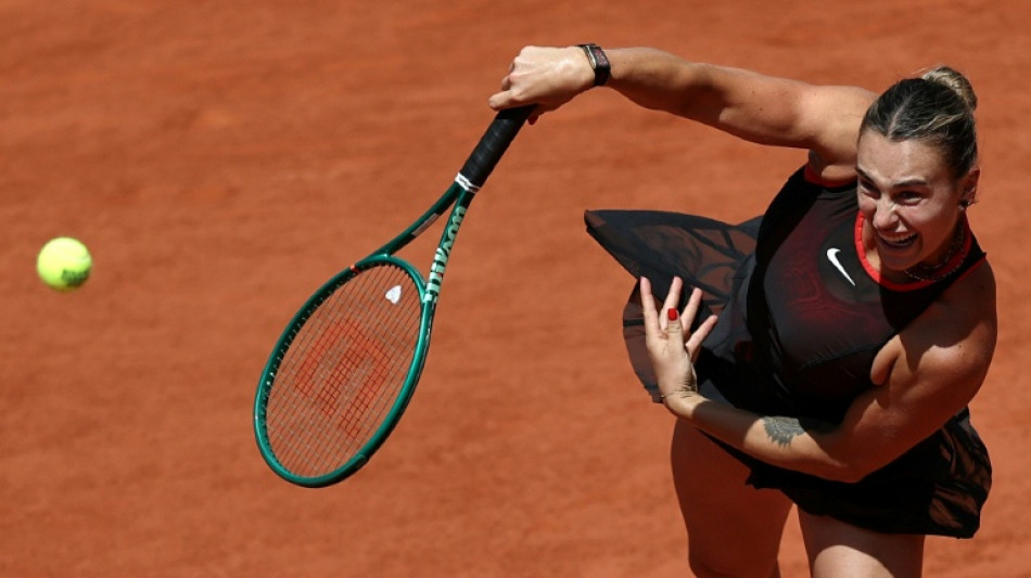 Sabalenka quells Kasatkina to march on at French Open