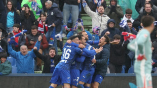 Espagne: l'Atl&eacute;tico craque en fin de match &agrave; Getafe (1-2) avant de retrouver le Real