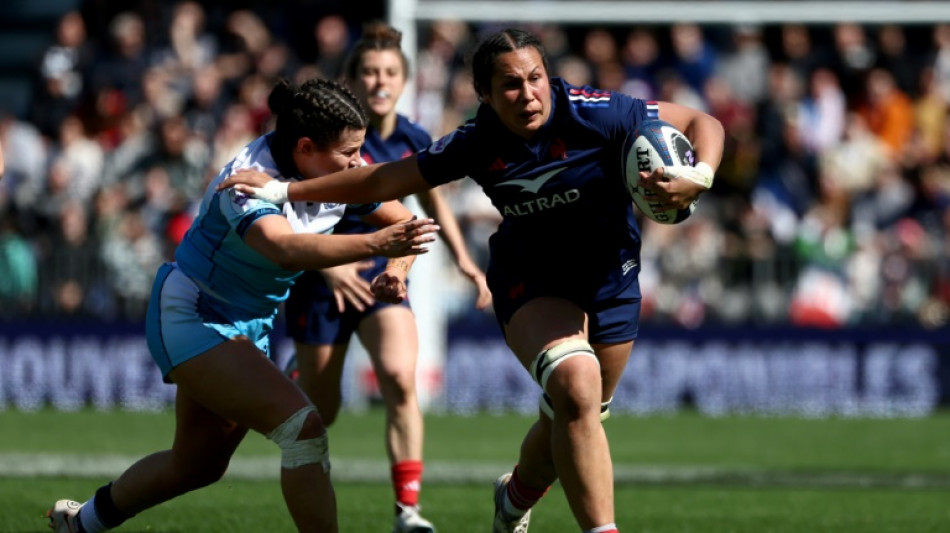 Six nations féminin: la France fait parler sa puissance contre l'Ecosse