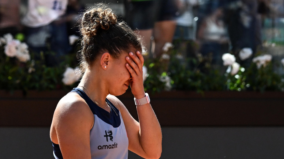 Internazionali: Paolini 'ero nervosa, per questo emozionata nel finale'