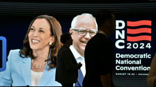 Kamala Harris en su momento estelar ante la convenci&oacute;n dem&oacute;crata