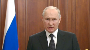 Poutine se dresse contre "la menace mortelle" pos&eacute;e par la r&eacute;bellion du chef de Wagner