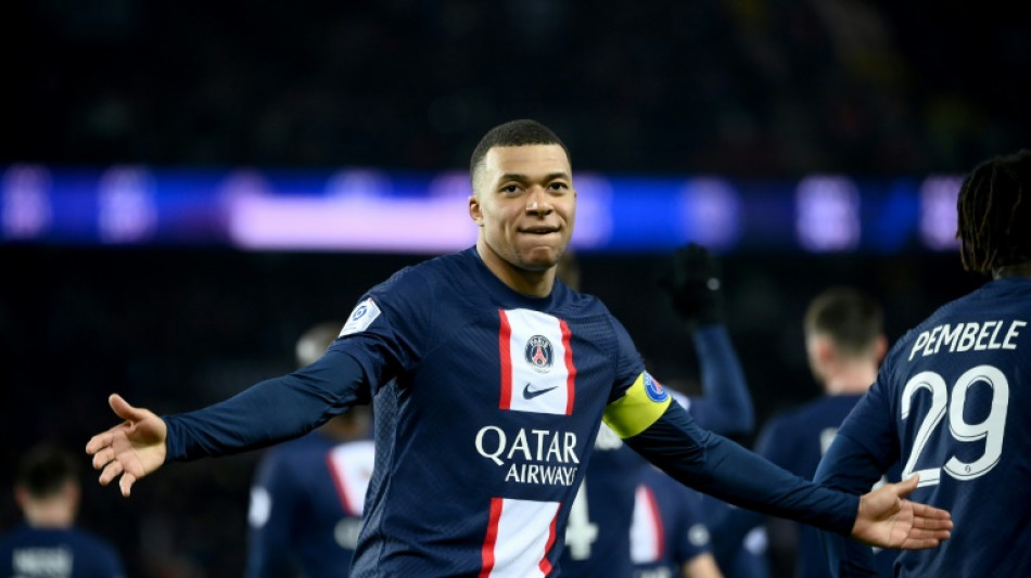 Mbappe breaks goal record as PSG win ahead of Bayern showdown