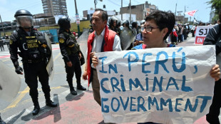 "Vivimos en un pa&iacute;s inseguro", protestan gremios en Lima, en marco del foro APEC