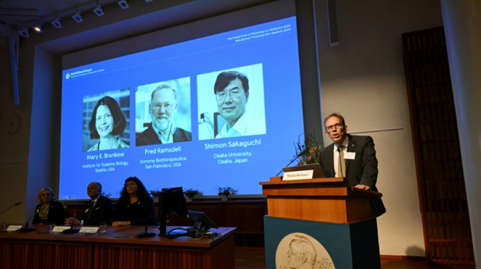 Le Nobel de médecine récompense la recherche sur le contrôle du système immunitaire