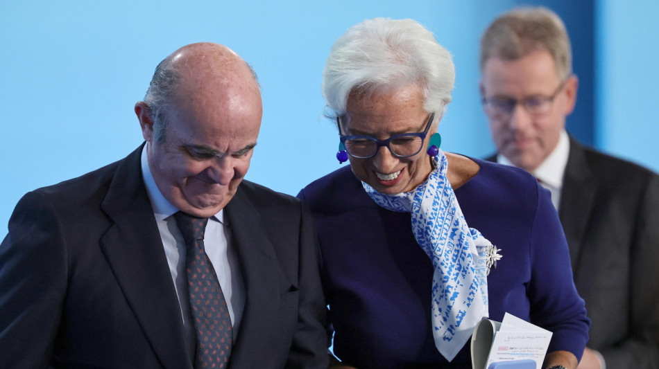 Guindos (Bce), 'la crescita europea va meglio del previsto'