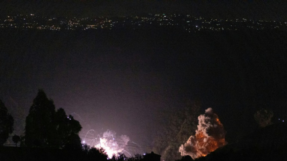 Israels Armee: Angriffe auf Ziele im S&uuml;dlibanon mit "dutzenden" Kampfflugzeugen